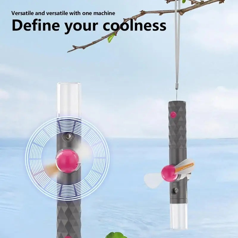 Led Portable Humidifier Spray Fan, Battery Rechargeable Portable Fan, Mini Fan Led Portable Humidifier Spray Fan, Battery Rechargeable Portable Fan, Mini Fan